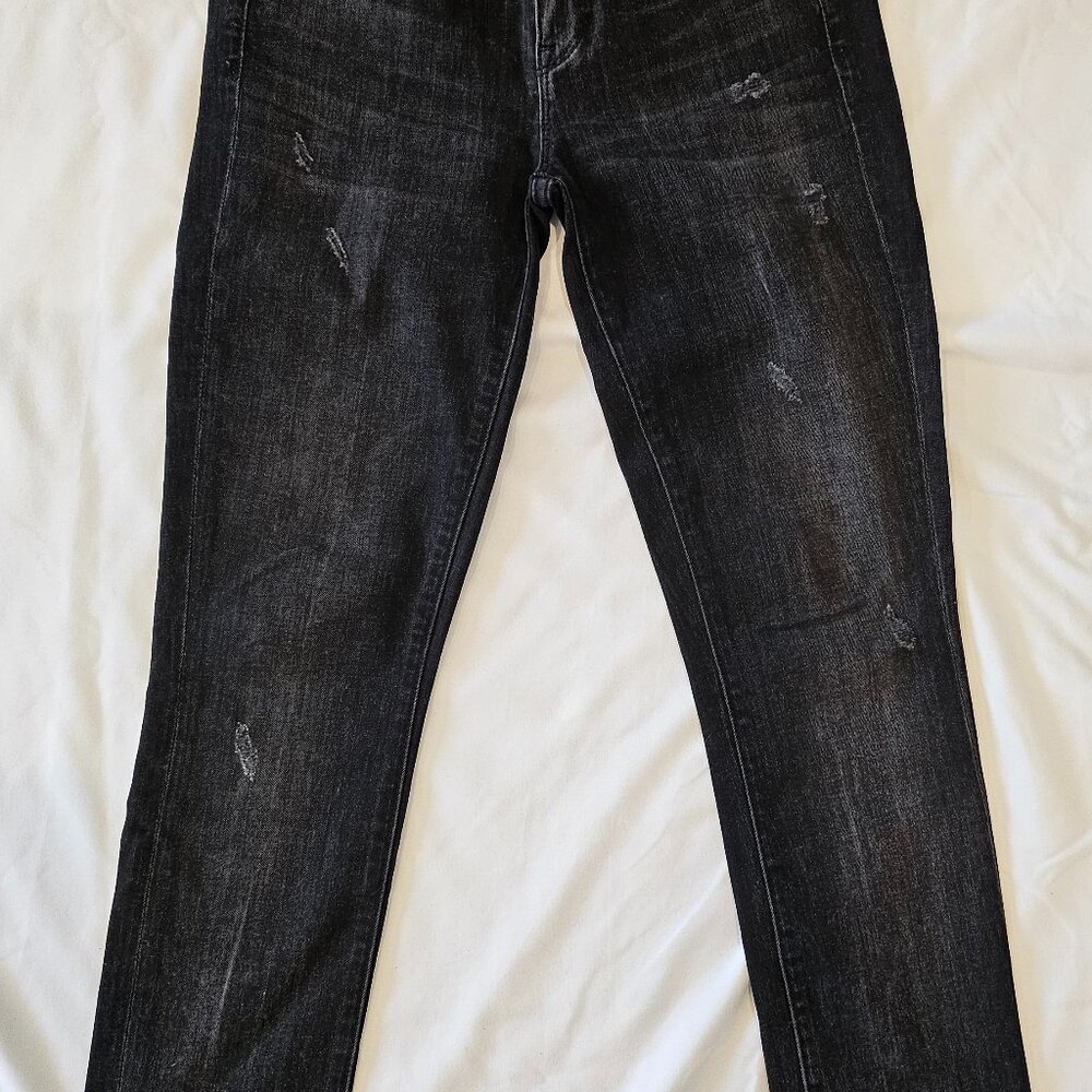 Vince Women Black Skinny Jeans, Size 25 , Long